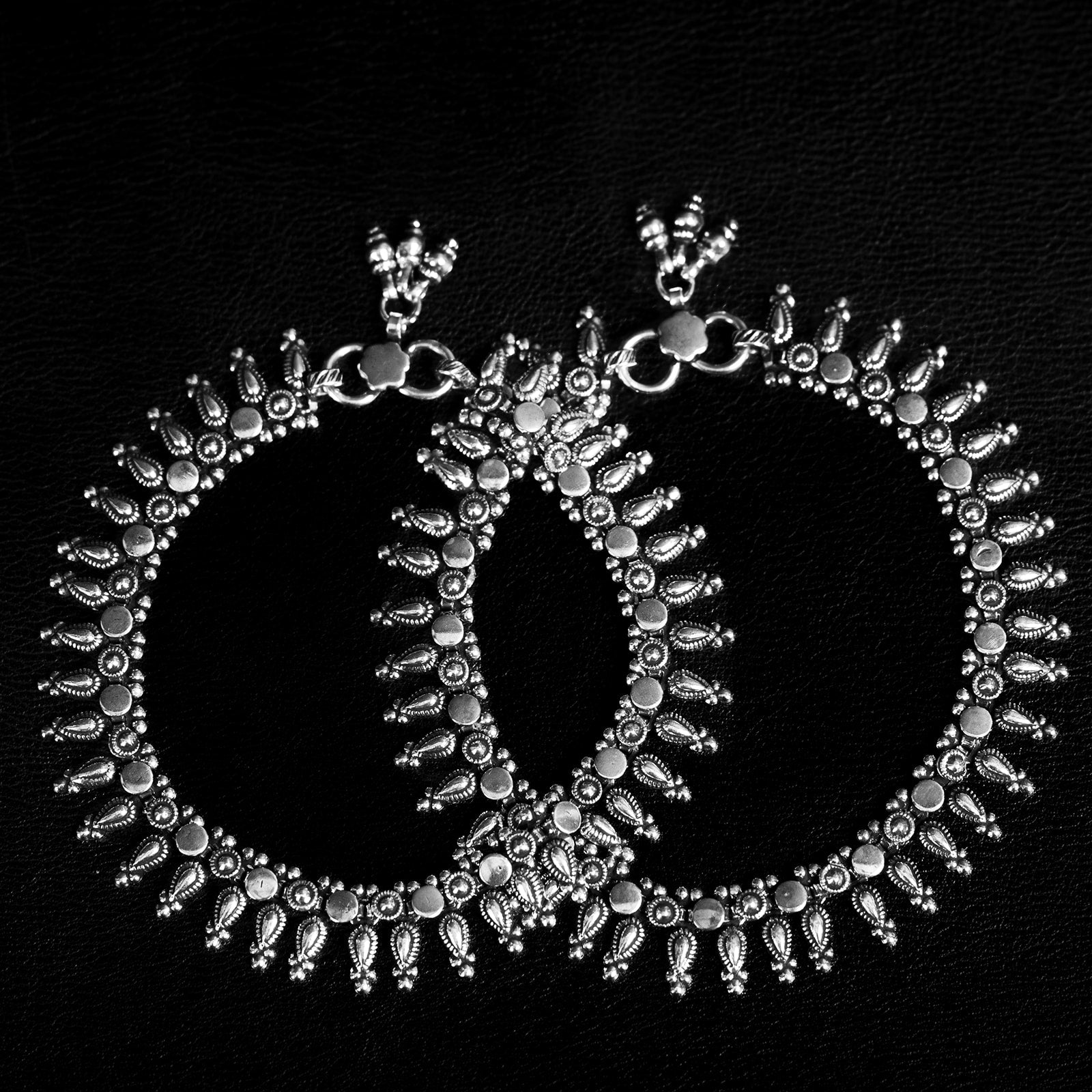 Dakini | Bracelet de cheville - NOIR KĀLA