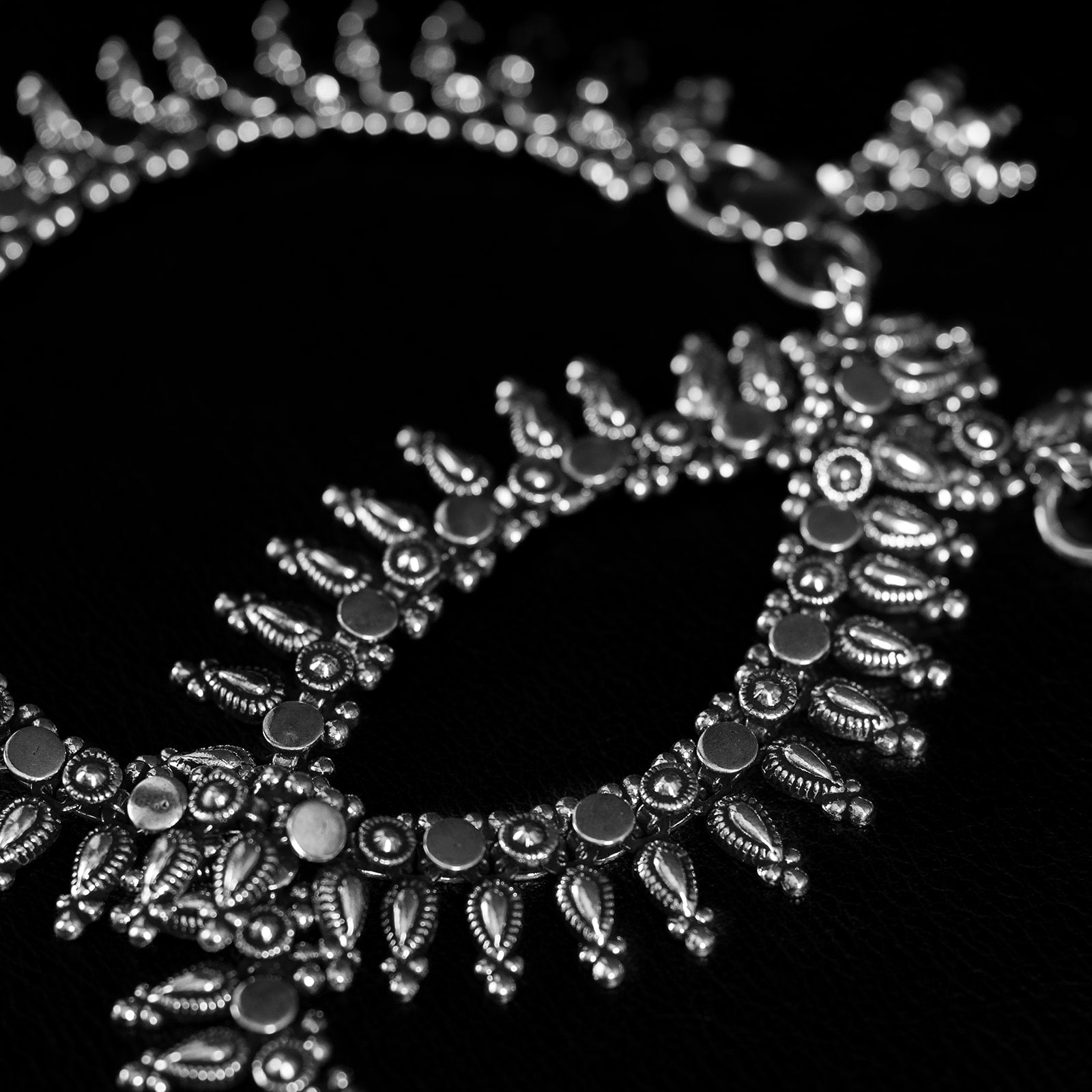 Dakini | Bracelet de cheville - NOIR KĀLA