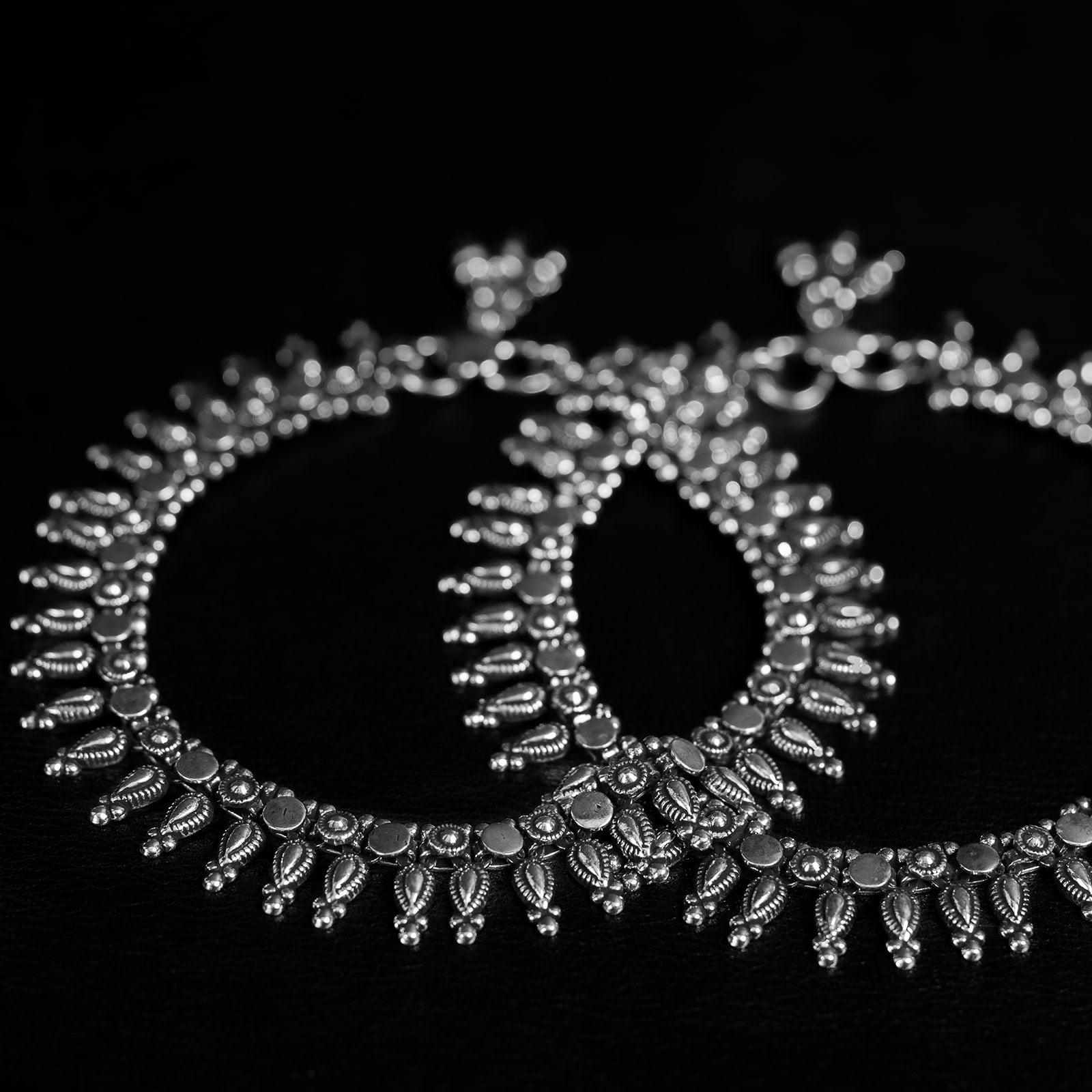 Dakini | Bracelet de cheville - NOIR KĀLA