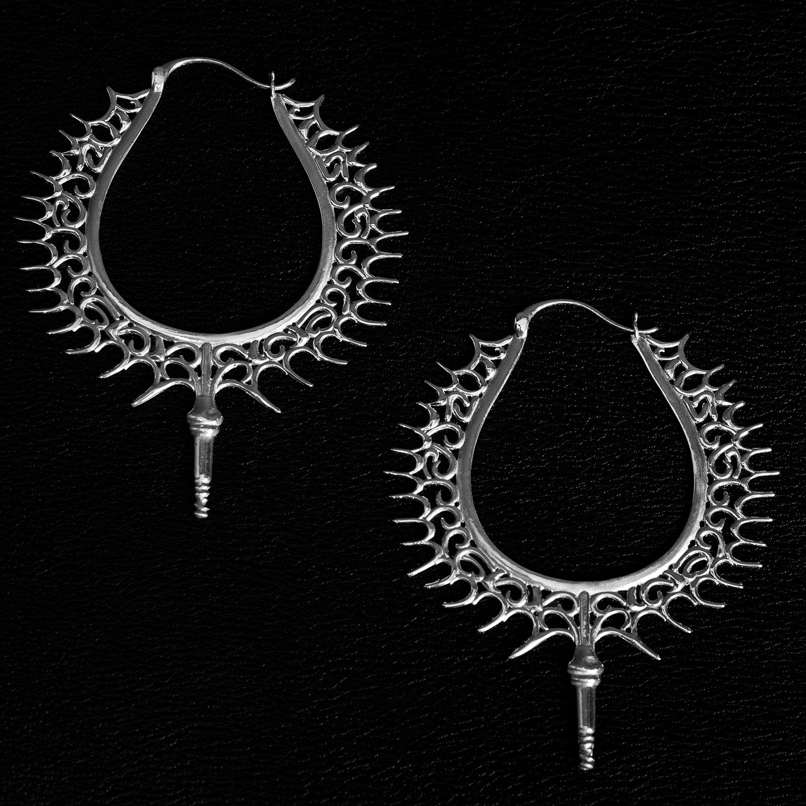 Spiked Relic | Créoles – Argent 925