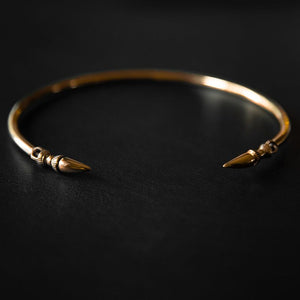 Xeyna Torque | Necklace - Brass