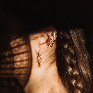 Aya III | Hair Jewelry x Ear Cuff - Gold