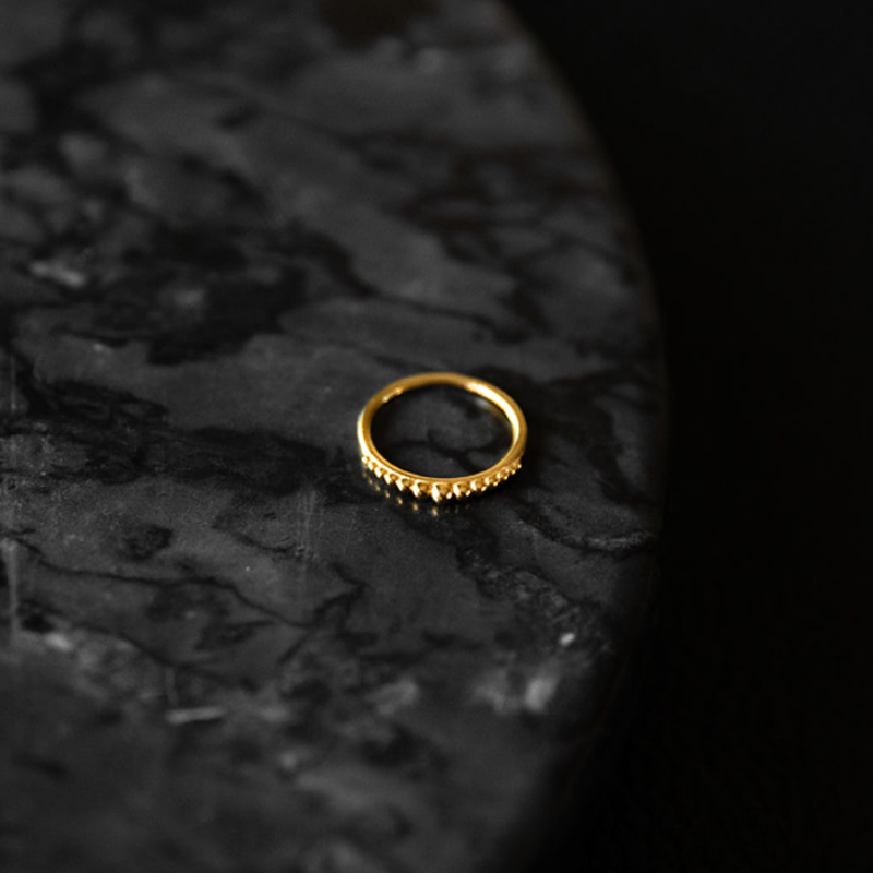 Beaded | Ring - Gold