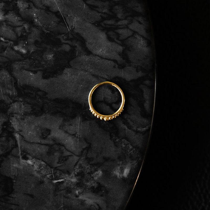 Beaded | Ring - Gold