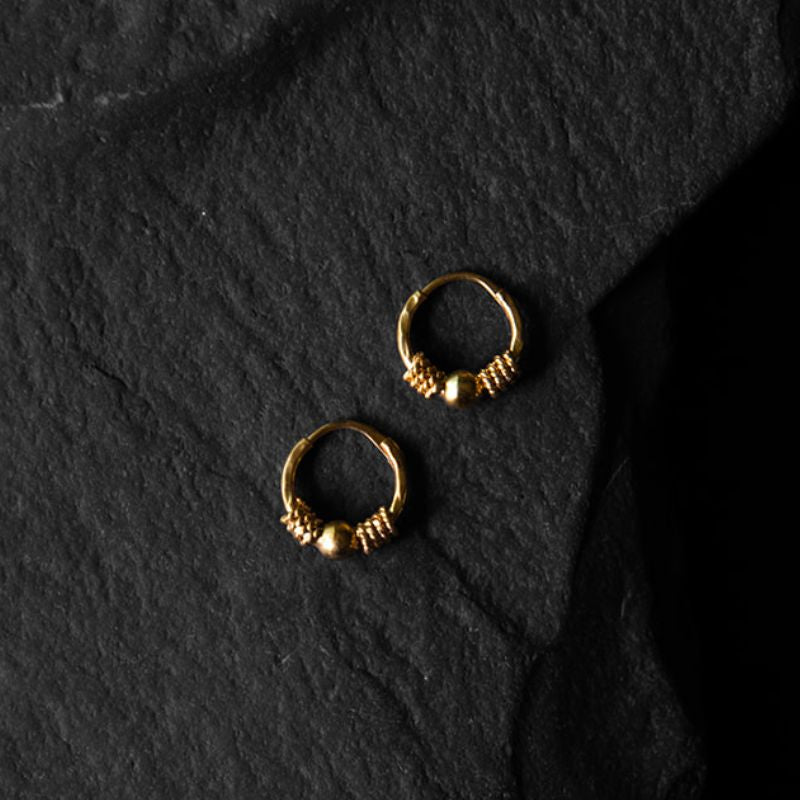 Ati | Hoop Earrings - Gold