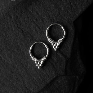 Beaded Mountain | Hoops